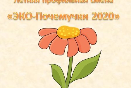 Расписание занятий летней профильной смены «ЭКО-Почемучки 2020» на 8-11 июня